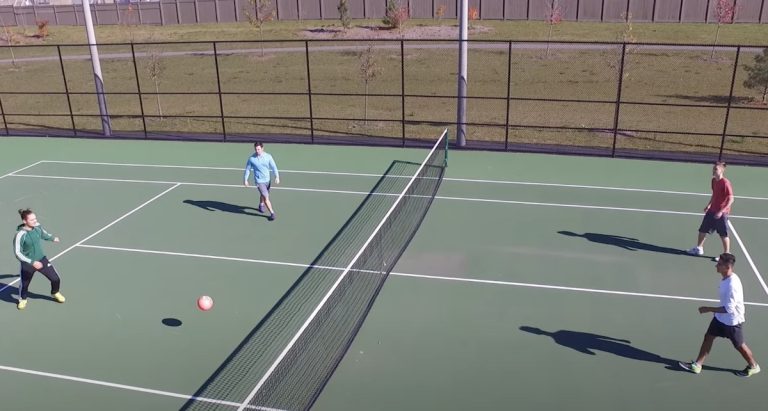 Soccer tennis